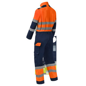 HAVEP OVERALL HI-VIS 20444033 MARINE/FLUO ORANJE MT 62
