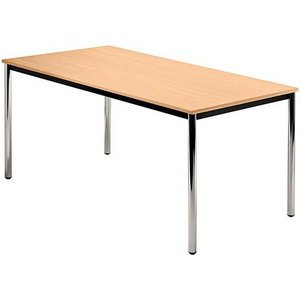 3610003670 Bespr.-tisch 160 x 80 BucheChrom