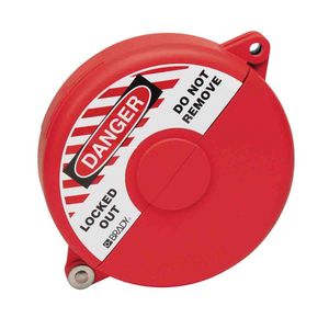 PACK 1 STANDARD GATE VALVE LOCKOUT 6.5-10 RED 065563-GATE VALVE LOCKOUTS GVLO 6.5-10 RED