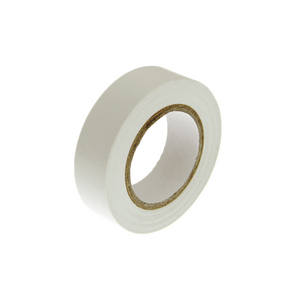 ADHESIF ISOLATION PVC2725-5(/10) BLANC AUTOEXTINGUIBLE 15MMX10M