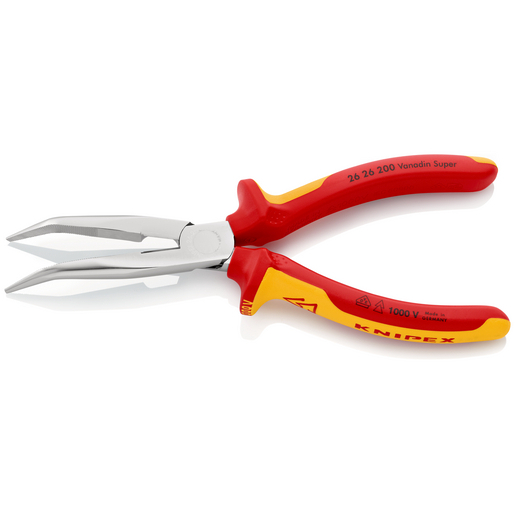 KNIPEX - Pince demi-ronde avec tranchant noire atramentisée 200 mm Réf. 26 22 200 SB KNIPEX - Pince demi-ronde avec tranchant noire atramentisée 200 mm Réf. 26 22 200 SB
