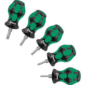 9593560500 Schraubendreher-Satz Stubby 5-teilig T10-27 Wera