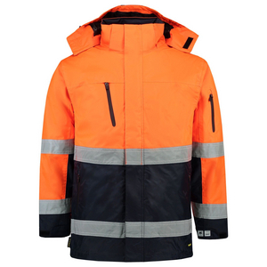 TRICORP PARKA ISO20471 403004 FLUO ORANJE/MARINE MT XL