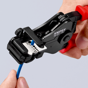 12 21 180 Automatische Abisolierzange schwarz lackiert 180mm