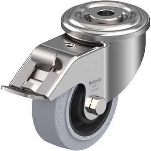 ROULETTE PIVOT. 120KG D. 80MM IN BAND.CAOUT 32MM MOY R.IN +FR