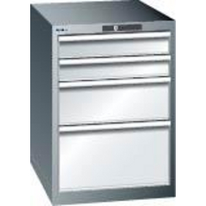 3110007145 Schubladenschrank grau H700,4 Schubl.