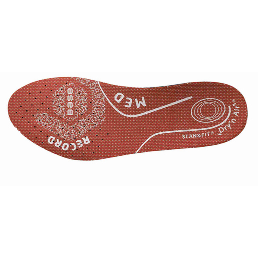 Base B6314 Dry'n Air Scan and fit record - med talpbetét