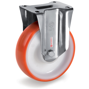 RUOTA 60 160X50 POLIURETANO NUCLEO POLIAMMIDE 6 SUPP. FISSO PX 609810