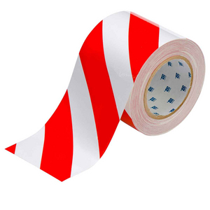 ROTOLO NASTRO PER MARCATURA DI PAVIMENTI TOUGHSTRIPE 104378 TS-101.60-514-RD/WT-STR-RL