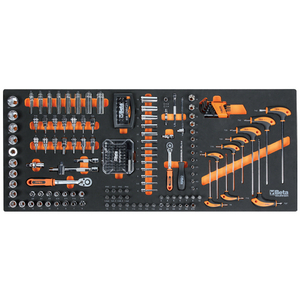 024006349-CASSETTIERA MOBILE RSC24AXL/7-O CON ASSORTIMENTO 418 UTENSILI BW 2400AXL/7-5M