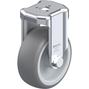 ROULETTE FIXE 90KG D. 80MM AC BAND.CAOUT 32MM MOY LISSE