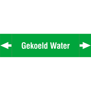 BRADY LEIDINGMERKER 115X30 GEKOELD WATER
