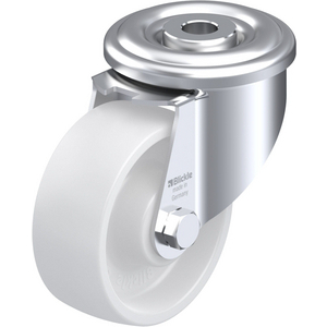 ROULETTE PIVOT. 150KG D. 80MM AC BAND.POLYA 33MM MOY ROULEAUX