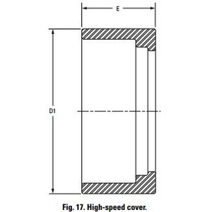TIMKEN QF 25 COVER KOPPELING