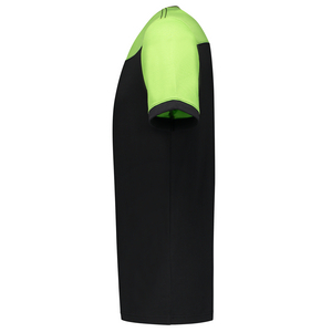 TRICORP T-SHIRT NADEN 102006 ZWART/LIME MT 6XL