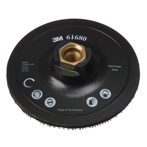 PLATORELLO CON PERNO CENTRALE PER DISCHI HOOKIT, 178 MM, ATTACCO M14, PN 61682 7000086464