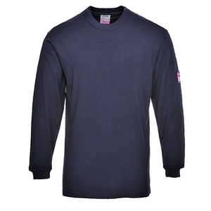 T-SHIRT MANICHE LUNGHE IGNIFUGA E ANTISTATICA NAVY XL FR11NAR # XL