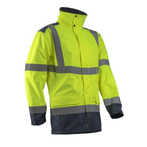 VESTE SOFTSHELL KAZAN - TAILLE S COLORIS - ORANGE HV/MARINE