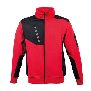 FELPA ZIP LUNGA NIAGARA ROSSO 997564 # XL RED