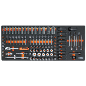 024006349-CASSETTIERA MOBILE RSC24AXL/7-O CON ASSORTIMENTO 418 UTENSILI BW 2400AXL/7-5M