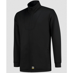 FACTA CONSTR TRICORP FLEECE VEST INTER 302010 ZWART MT S