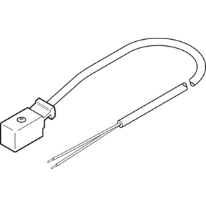 KMYZ-2-24-10-LED Plug socket with cable