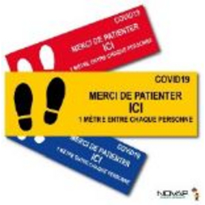 MARQUAGE AU SOL ANTIDERAPANT 450X150