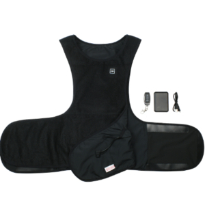 GILET CHAUFFANT BOSS THERM TU NOIR - AVEC BETTERIE 5000AH