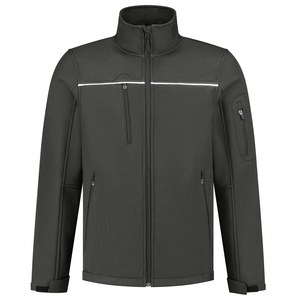 TRICORP SOFTSHELL LUXE REWEAR 402701 DONKER GRIJS MT XXL