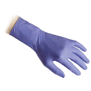 GUANTI NITRILE HR MANICHETTA LUNGA GR 8,8 CAT III - DM (CONF.50) R99 # S