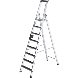3210031300 Stufen-Stehleiter alu 8 Stufen m. clip-step