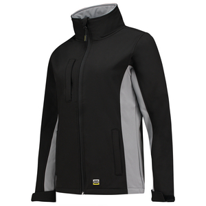 TRICORP SOFTSHELL DAME 402008 ZWART/GRIJS MT M