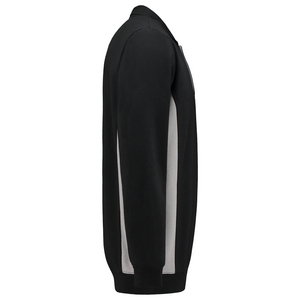 TRICORP POLOSWEATER 302003 ZWART/GRIJS MT 6XL
