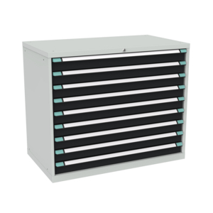 9 DRAWERS CABINET WIDTH 1205MM - RAL 7016/7035 892588