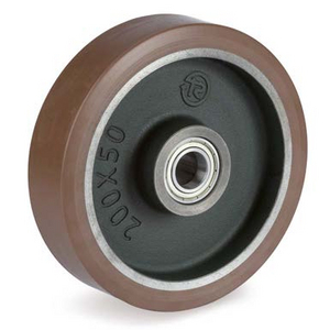 RUOTA 58GH 125X58 POLIURETANO TR-POWERHIGH NUCLEO GHISA 582103