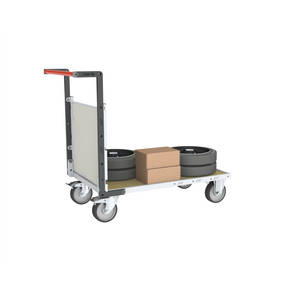 CHARIOT MODULAIRE PP ALVEOLAIRE 1 DOSSIER, PLATEAU BOIS MEDIUM