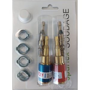 ANTI RETOUR AUTO M/F OXY/ACETY PACK DUO, RACCORD AUTO