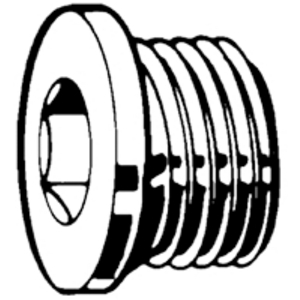 ST AFDICHTPLUG BZK GAS D908 G1/4