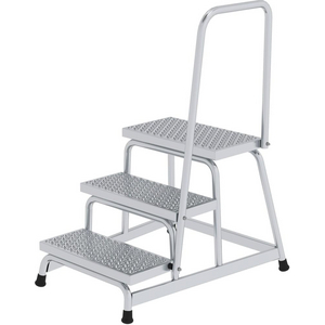 3210032715 Alu-Arbeitspodest R13 starr m.Handlauf 3 Stufen
