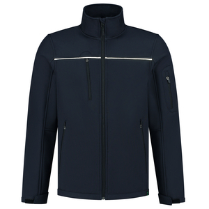 TRICORP SOFTSHELL LUXE REWEAR 402701 INKT BLAUW MT XS