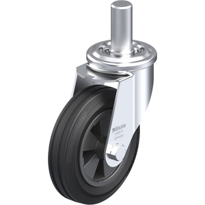 ROULETTE PIVOT. 135KG D.150MM AC BAND.CAOUT 40MM MOY LISSE