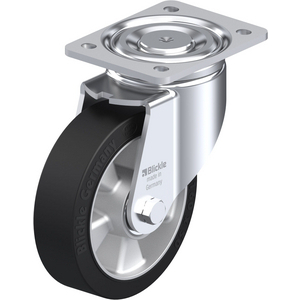 ROULETTE PIVOT. 350KG D.160MM AC BAND.CAOUT 50MM MOY BILLE