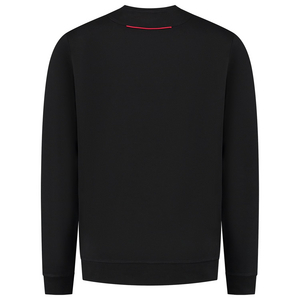 TRICORP SWEATER ACCENT 302703 ZWART/ROOD MT 3XL