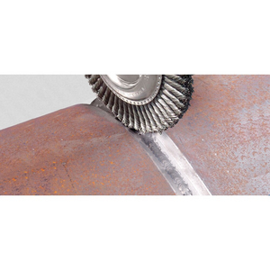 BROSSE PLATE RBG 125X06 M14 FIL ACIER 0,5 43302502