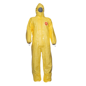 TUTA CON CAPPUCCIO, ELASTICO AL VISO, POLSI, CAVIGLIE E VITA GIALLO TKC01 # L