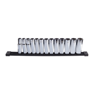 MILWAUKEE DOPSLEUTELSET 1/2 12 KANTS LANG (12-DELIG)