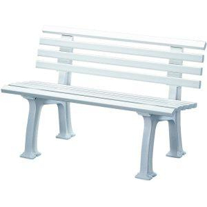 3110032760 Bank Mod. Ibiza 2 Sitzer weiß 120 cm