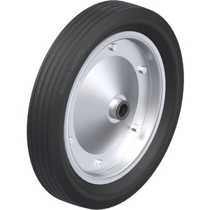ROUE 300KG D.400MM 75MM CAOUT JANTE TOLE MOYEU LISSE