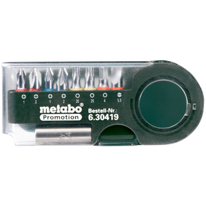 METABO SCHROEFBIT SET9STUKS PROMOTION