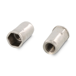 ECROU A SERT. PETITE TF 6X16 HEX. PART. INOX A2 102726 16